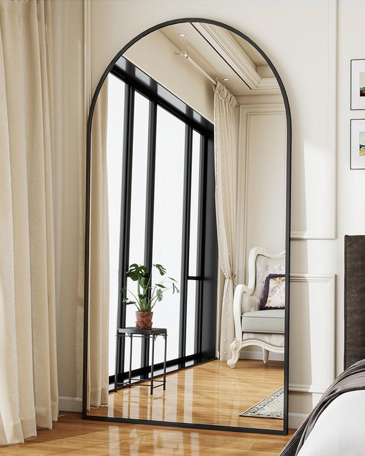Koonmi 34x76 Arched Full Length Mirror for Any Room Decor