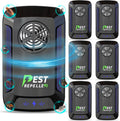 Indoor Ultrasonic Pest Repeller - 6 Pack Defense