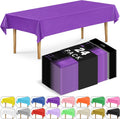 Rectangular Tablecloths 54 x 108 in Purple - 24 Pack durable cover