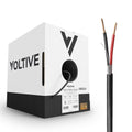 Voltive 16/2 Speaker Wire 500ft Bulk Box - OFC, CL3 & Direct Burial