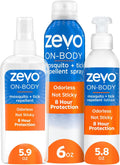 Zevo On-Body Tick & Mosquito Repellent Spray Kit - 8 Hour Protection