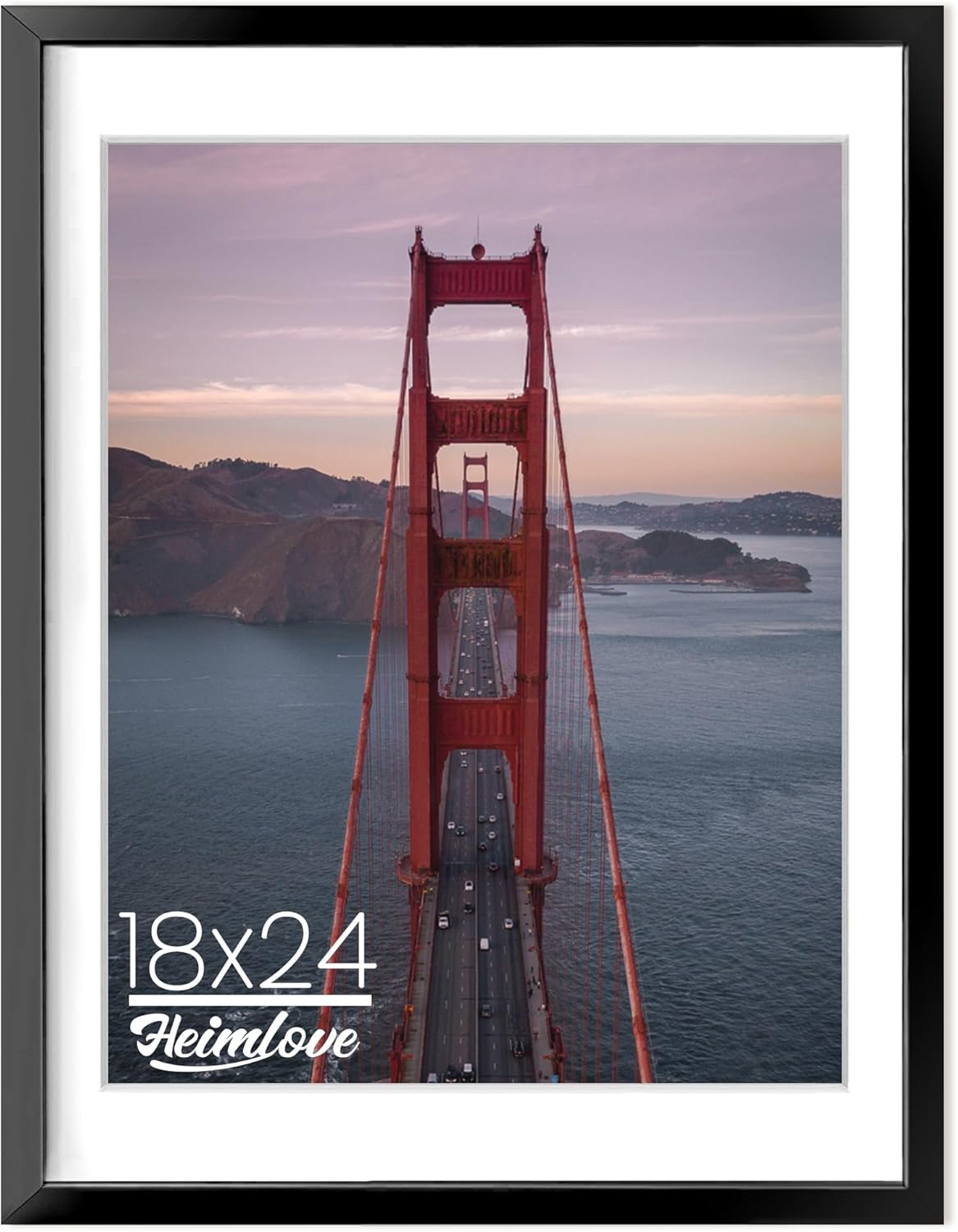 Heimlove 18X24 Aluminum Picture Frame for Stylish Displays