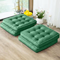 Memory Foam Floor Pillow Set of 4 for Meditation and Yoga