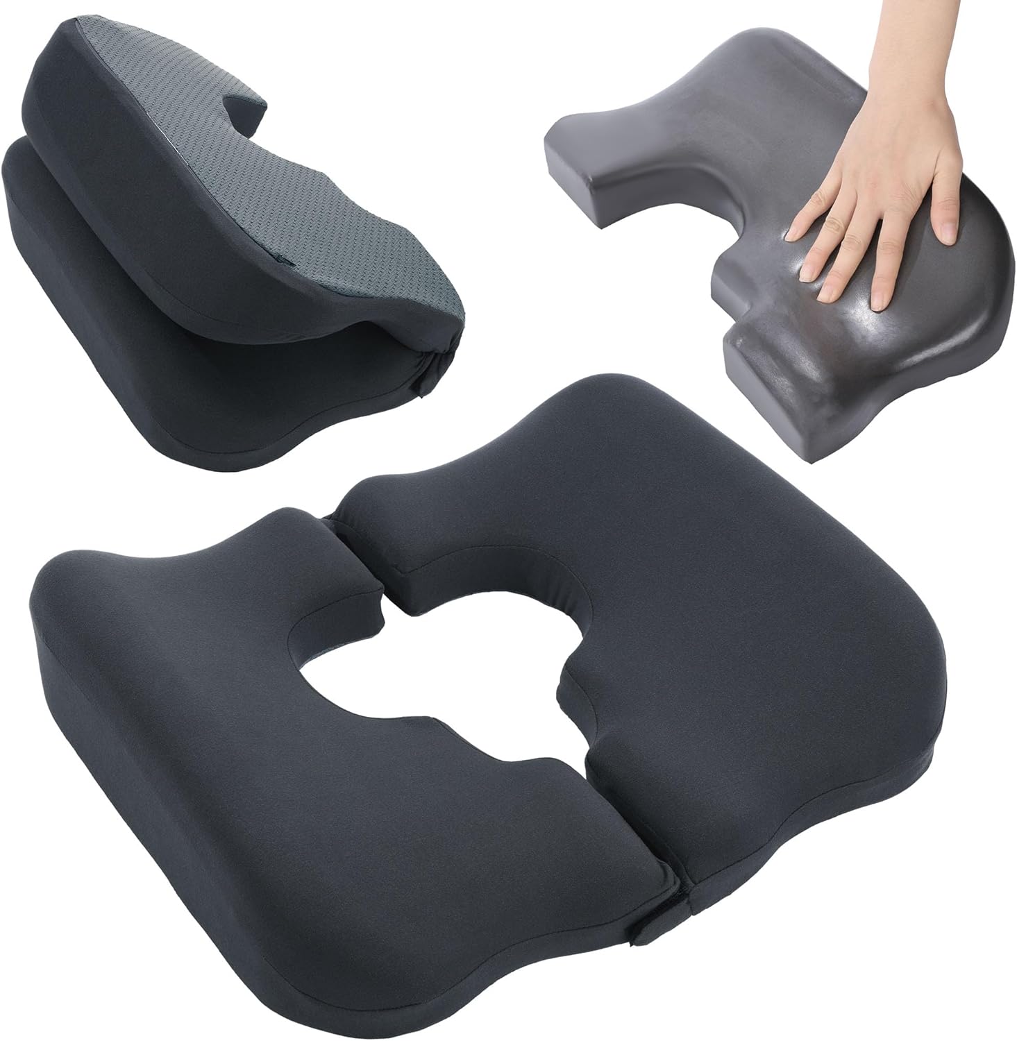 HOMBYS Memory Foam Bed Sore Cushions for Pressure Relief