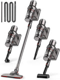 Cordless Vacuum Cleaner with 1.2L Dust Bin - 30000Pa Strong Suction