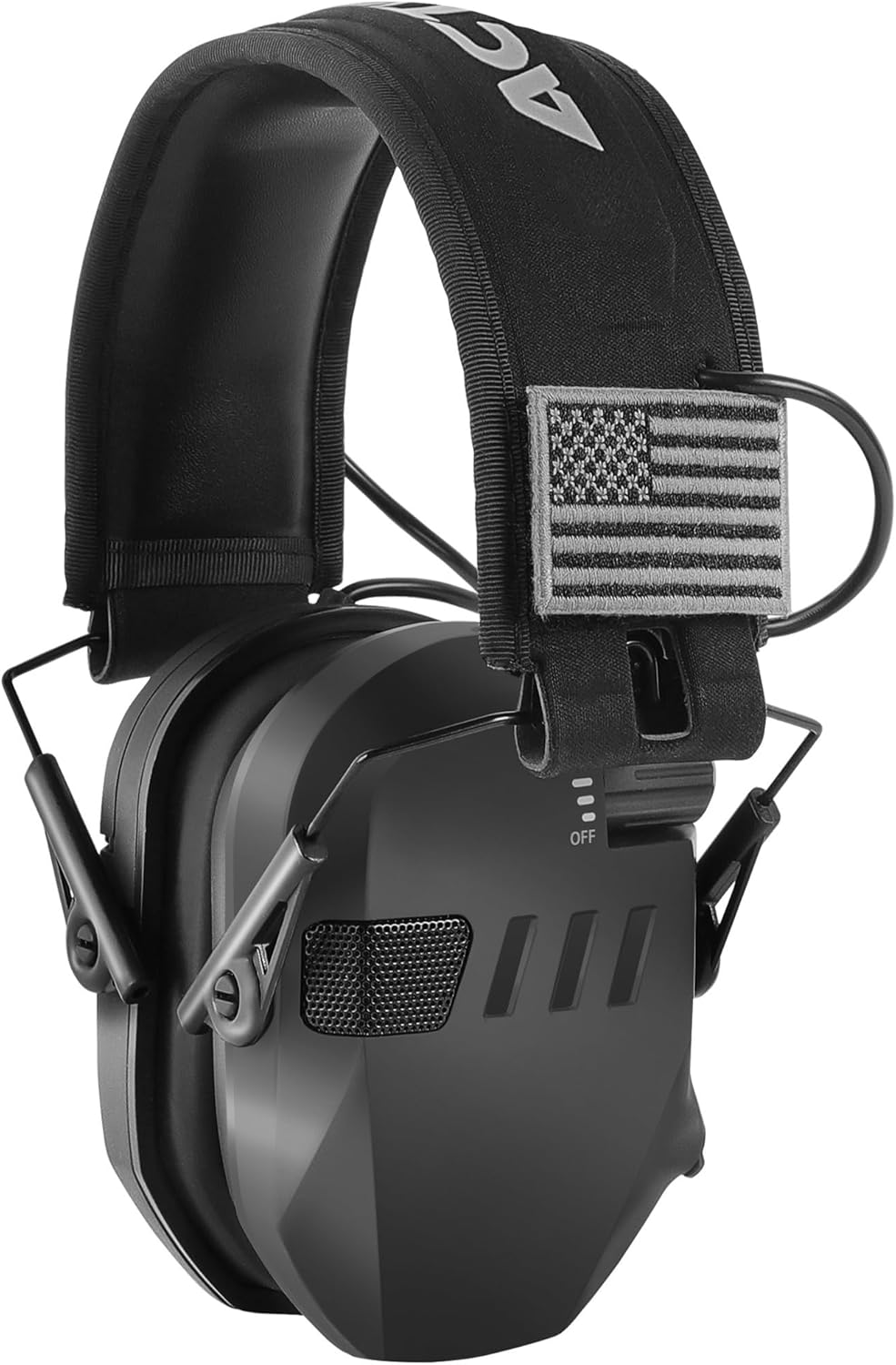 Shooting Ear Protection Earmuffs with Active Noise Reduction NRR 23dB
