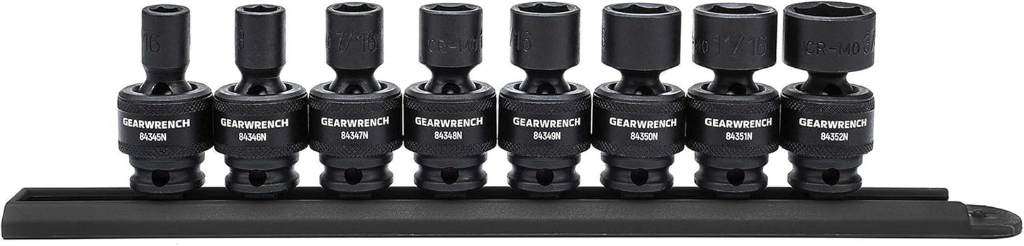 GEARWRENCH 8 Pc. 3/8 Drive Universal Impact Socket Set Review