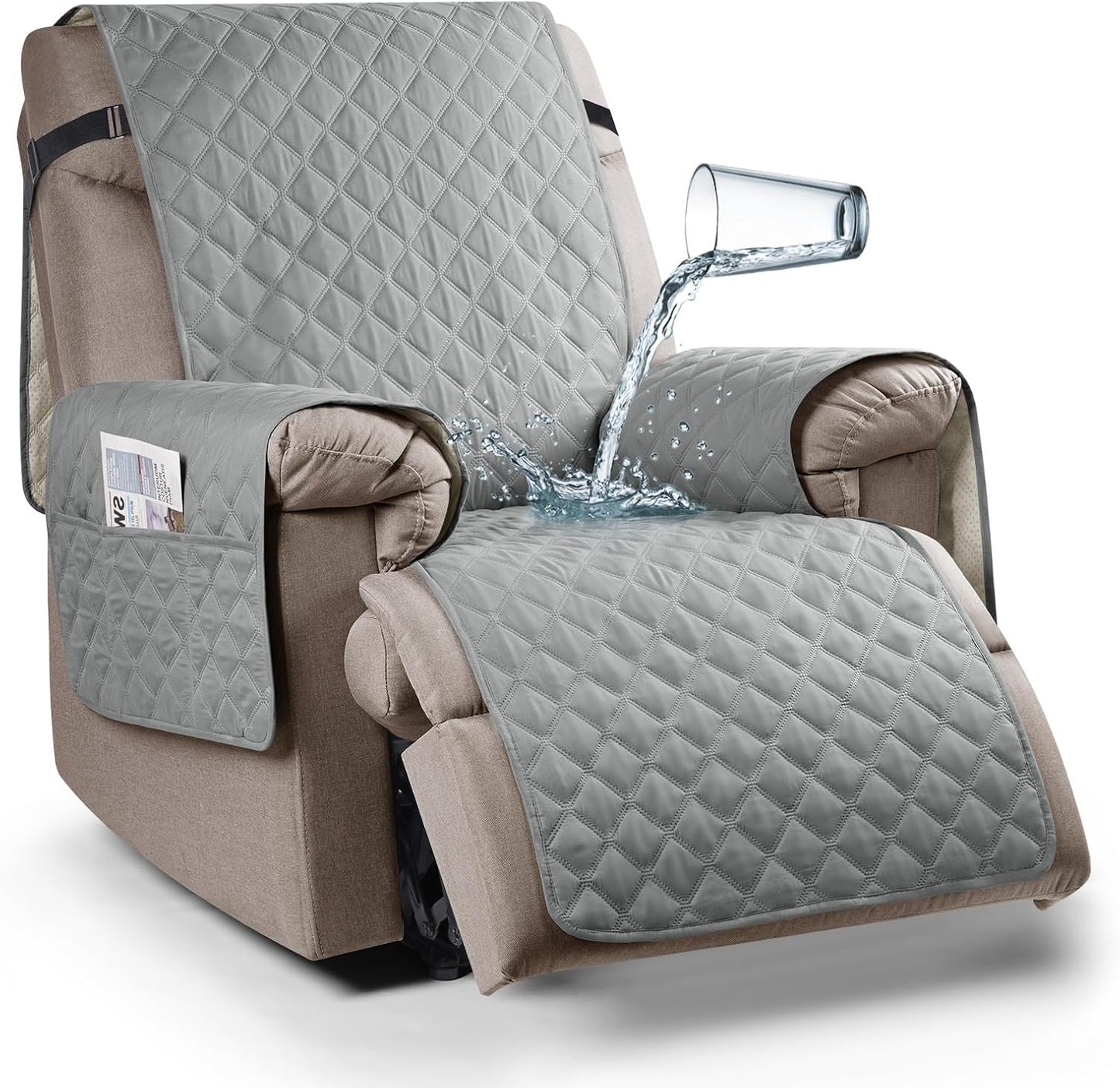 100% Waterproof Recliner Chair Cover for Large Recliners