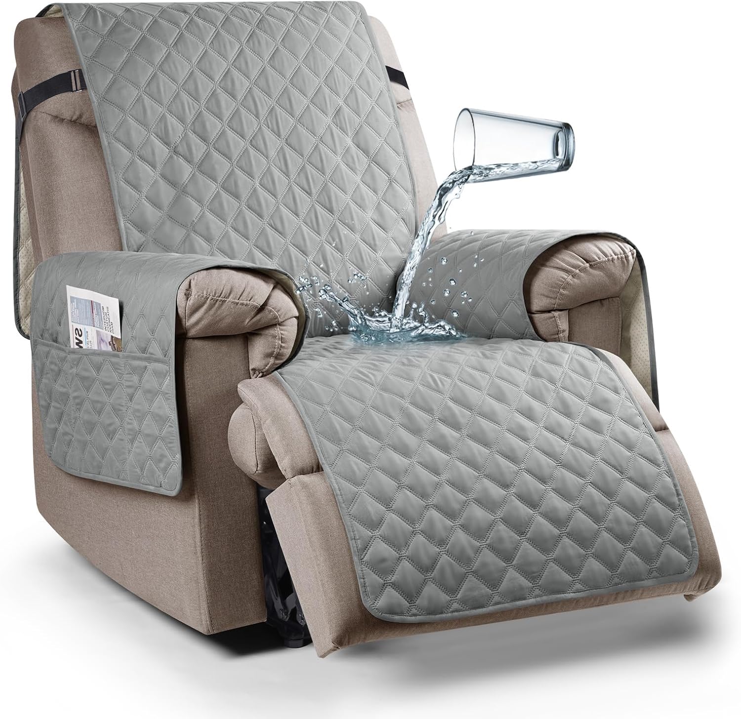 100% Waterproof Recliner Chair Cover for Large Recliners