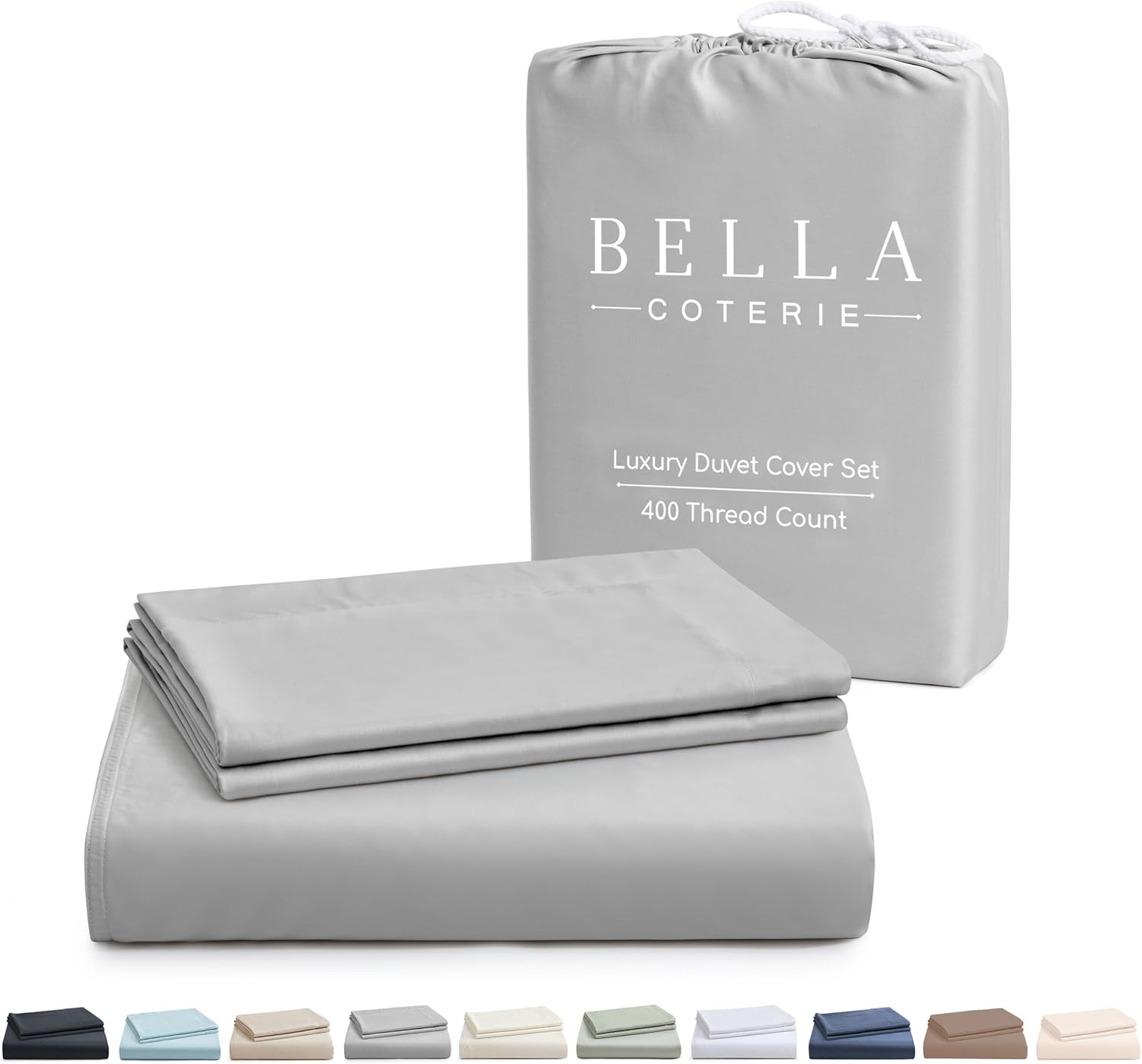Luxury Bamboo Viscose Queen Duvet Cover Set for Ultimate Comfort