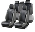 Coverado Front and Rear Seat Covers Full Set - Waterproof Luxury Fit