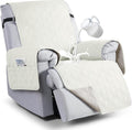 Off White 23.6in Waterproof Recliner Chair Cover - Non-Slip Pet
