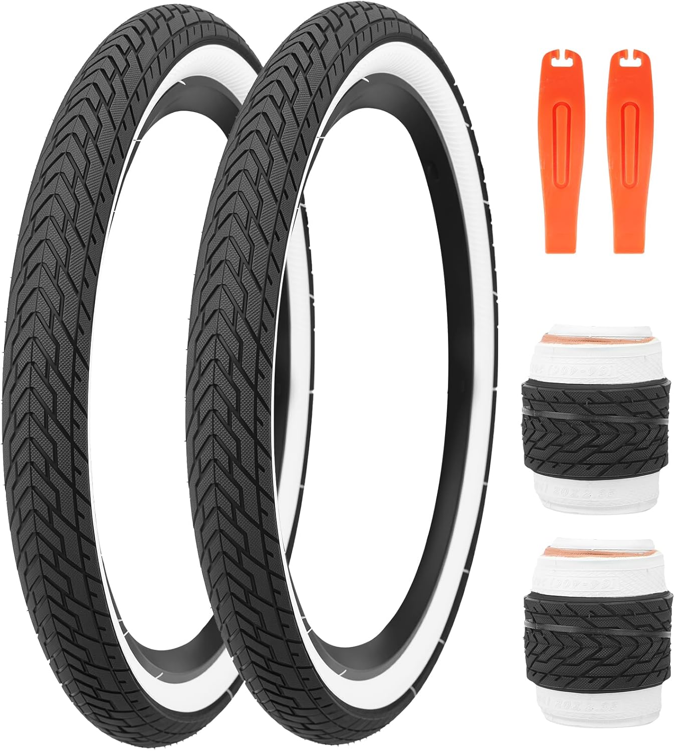 ZUKKA 20 x 2.35 Bike Tire for BMX and Mountain Bikes