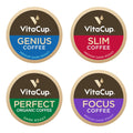 VitaCup Coffee Pods Variety Pack 40ct - Functional Pods for Energy