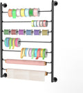 Ribbon Holder Wall Storage Organizer 7 Tier Metal Rack - Space Saving