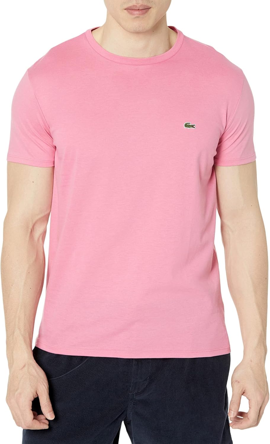 Lacoste Men's Short Sleeve Pima Jersey Crew Neck Tee Review
