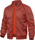 Men's Bomber Jacket - TACVASEN Fall Winter Warm Windbreaker