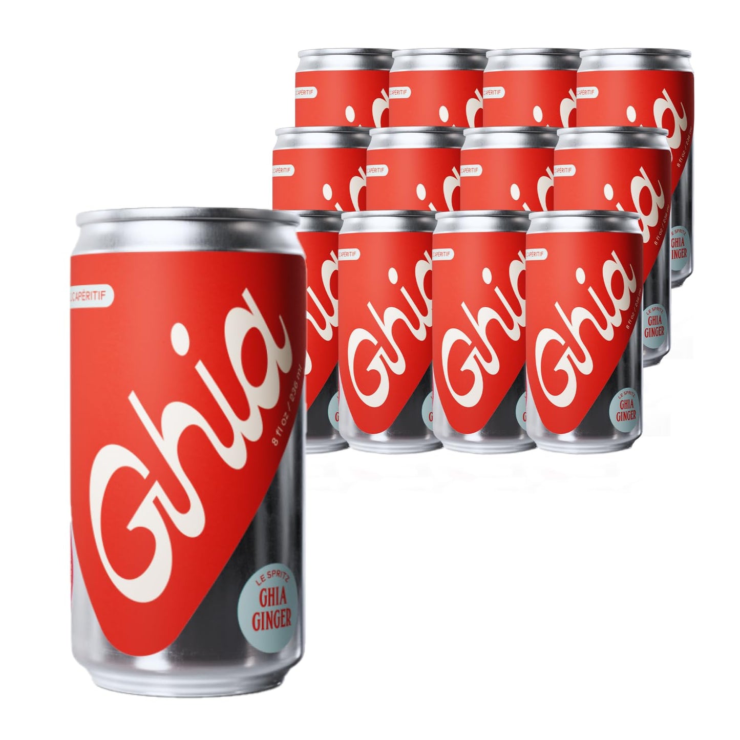 Ghia Non-Alcoholic Le Spritz Ginger 12-Pack Canned Mocktail