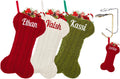 Ulico Custom Pet Christmas Stocking Large Personalized Bone Shape