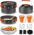 Compact Outdoor Cookware Set for Adventure - Sanheshun