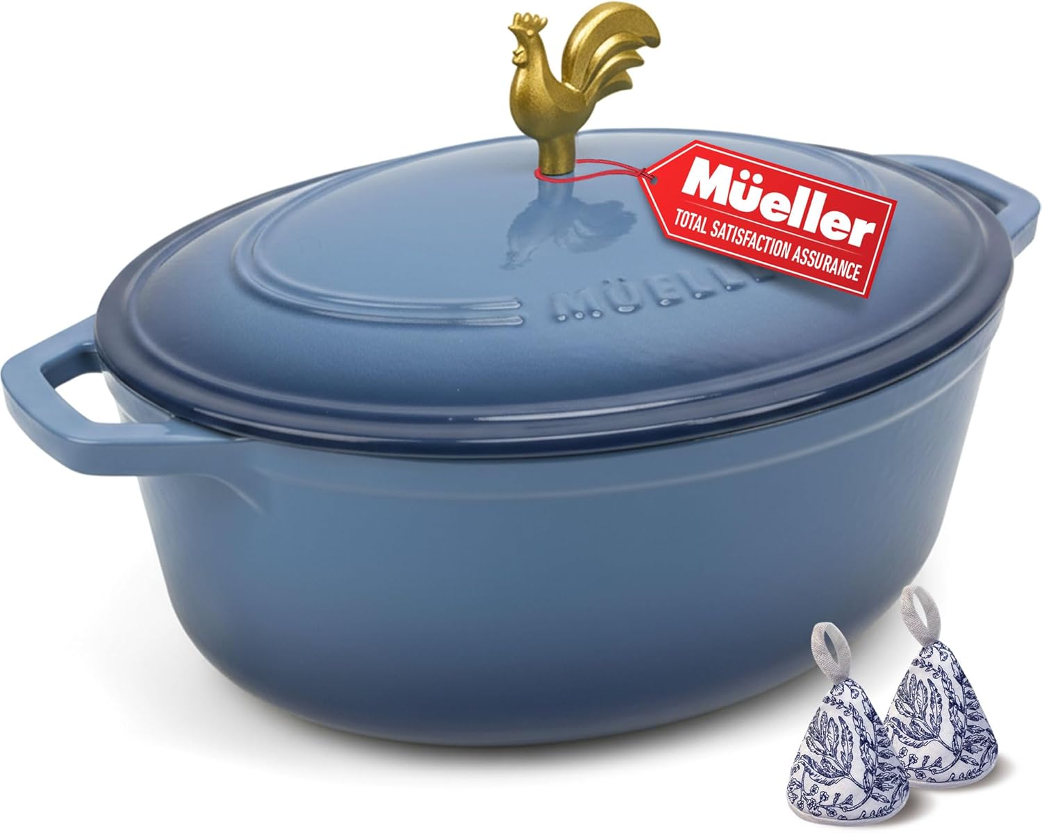 MUELLER HOME 5.5 Quart Enameled Cast Iron Dutch Oven Review