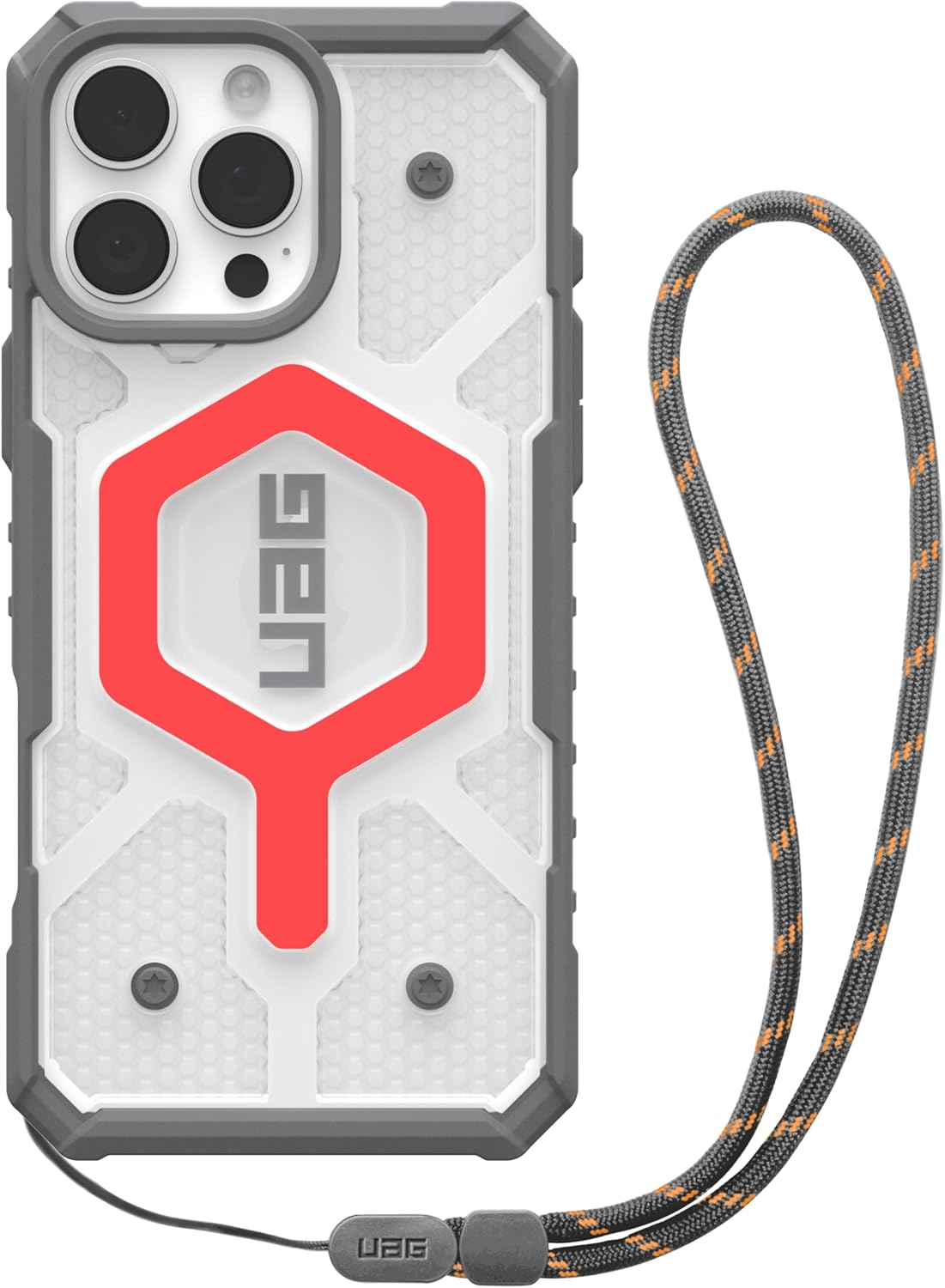 URBAN ARMOR GEAR iPhone 16 Pro Max Case with Lanyard Bundle