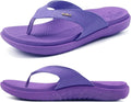 KuaiLu Flip Flops For Women Orthotic Beach Sandals - Supportive