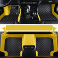 Car Floor Mats Custom Colors Black Pink - Custom Fit All-Weather