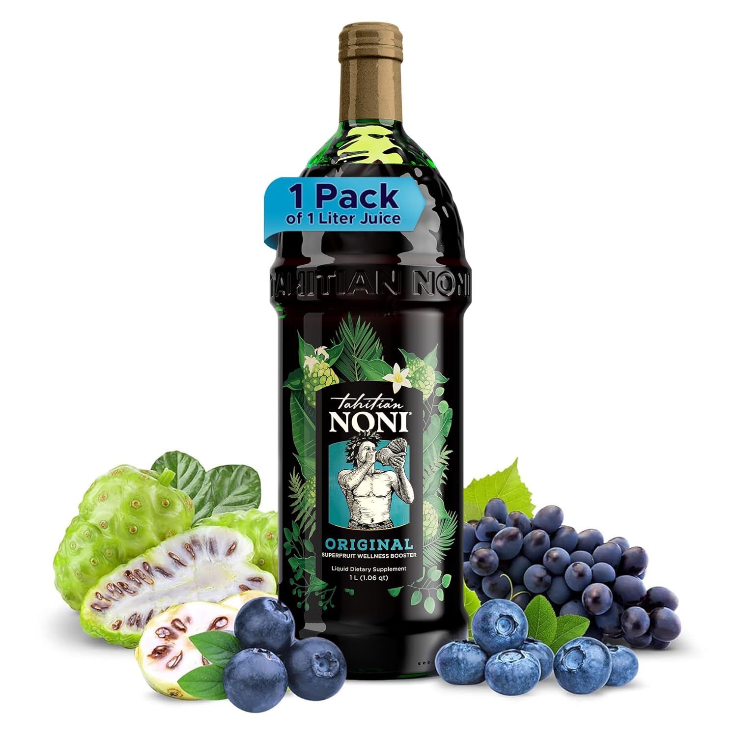 Tahitian Noni Juice - Authentic Superfruit Wellness Drink