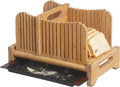 Nuvograin Bamboo Bread Slicer - Precise Slicing for Homemade Breads