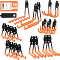 AOBEN Heavy Duty Garage Hooks 24-Pack - Organize with Ease!