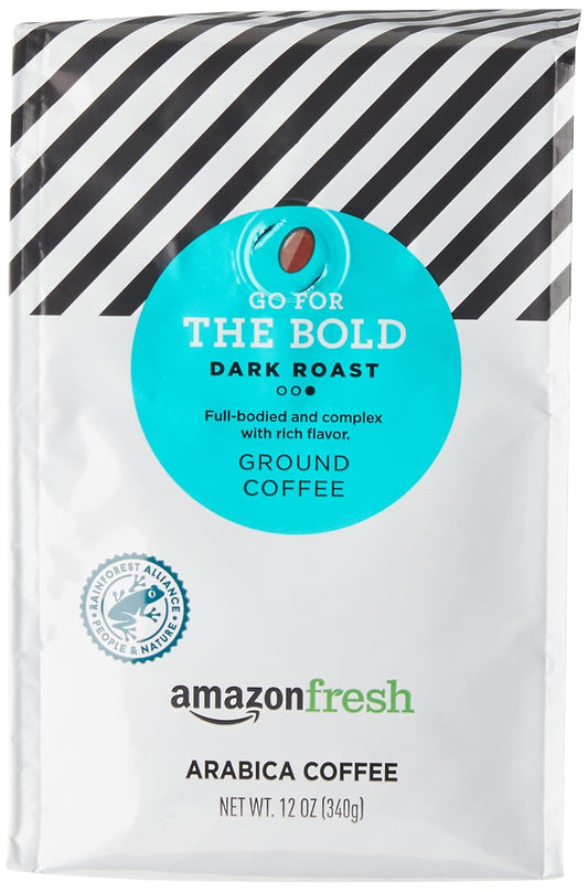 Fresh Bold Dark Roast Coffee, 12oz