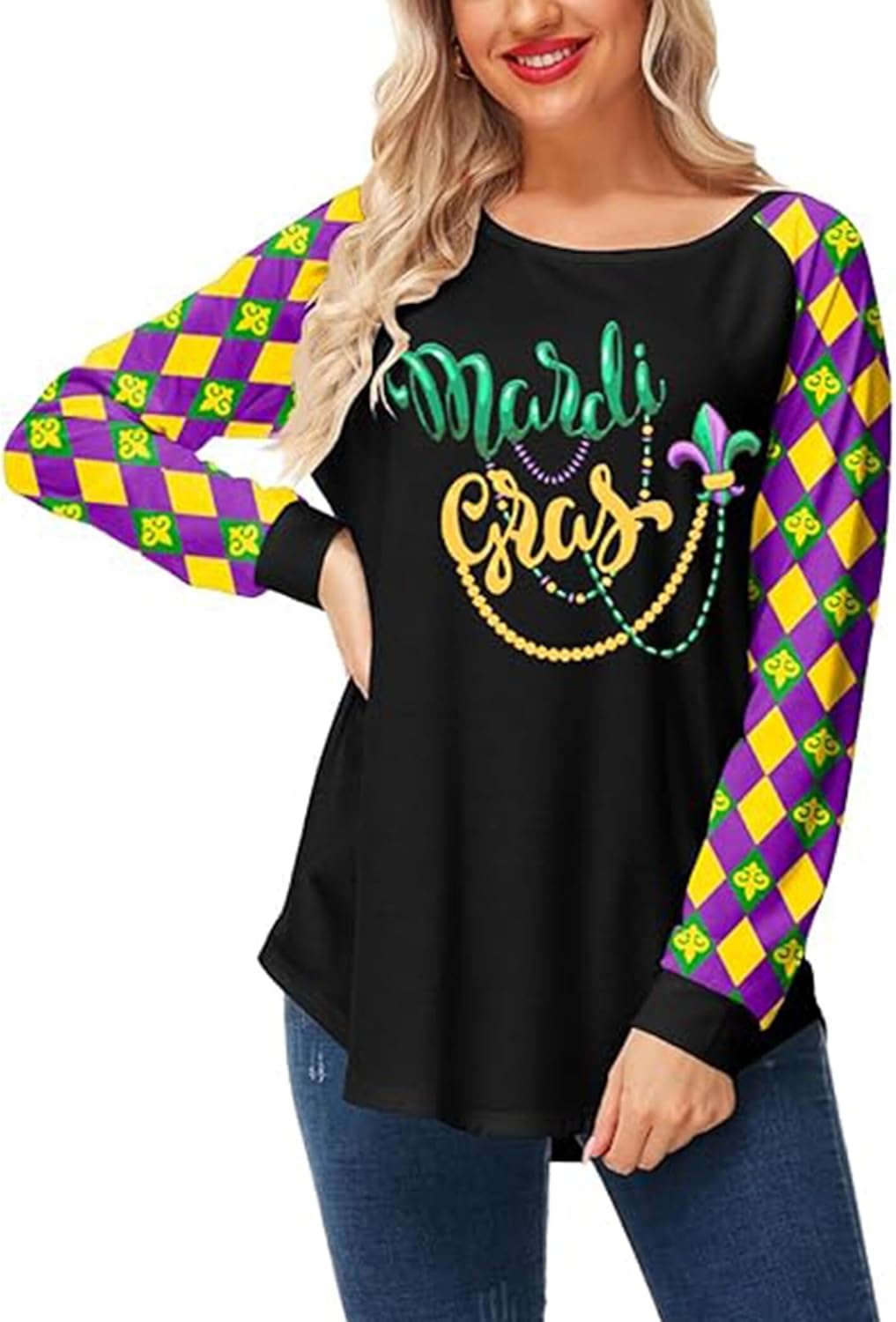 Deerose Plaid St. Patrick's Shirt for Women - 35 characters