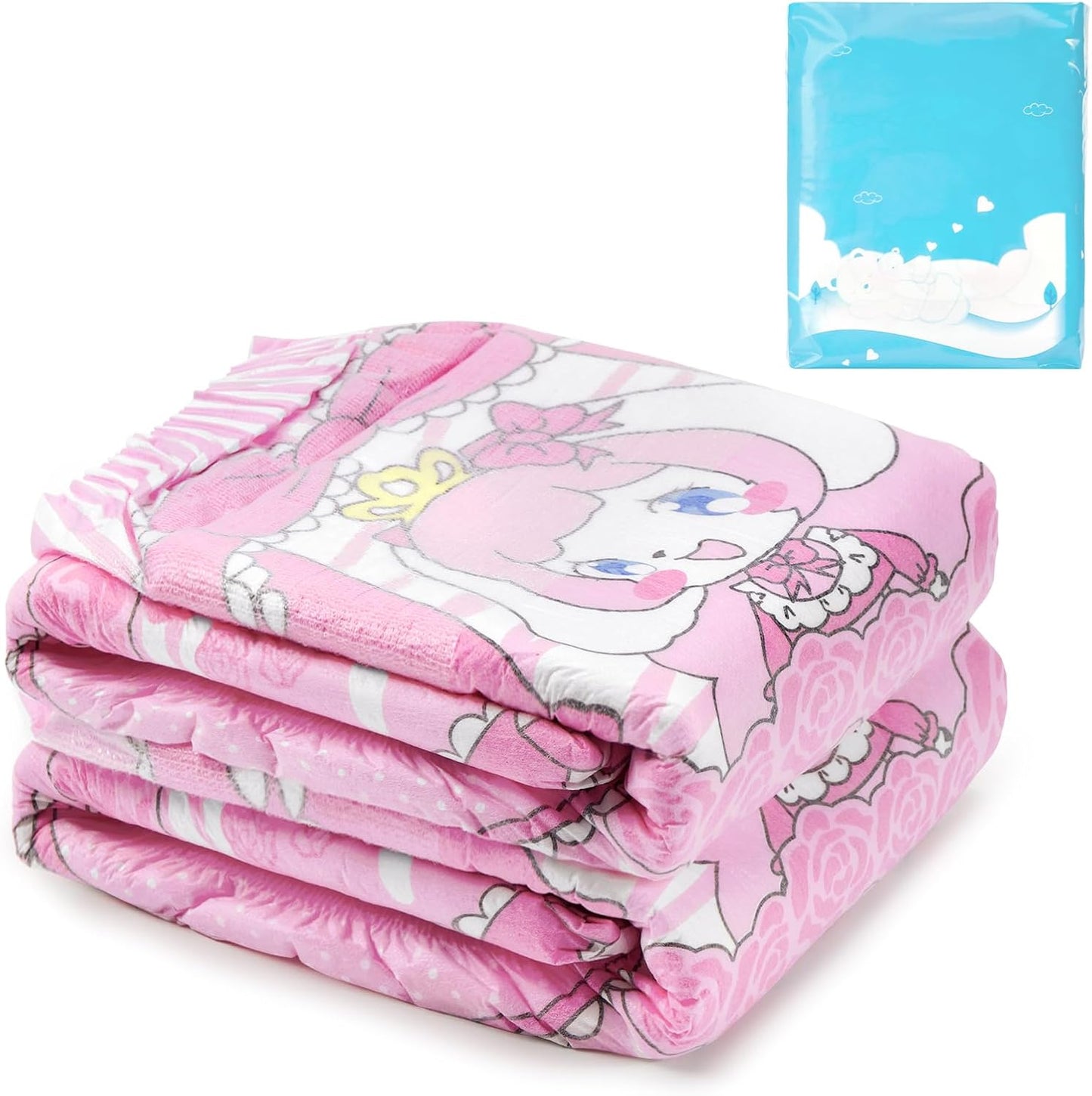 Littleforbig Adult Cloth Diapers 2pcs - Adjustable Fit