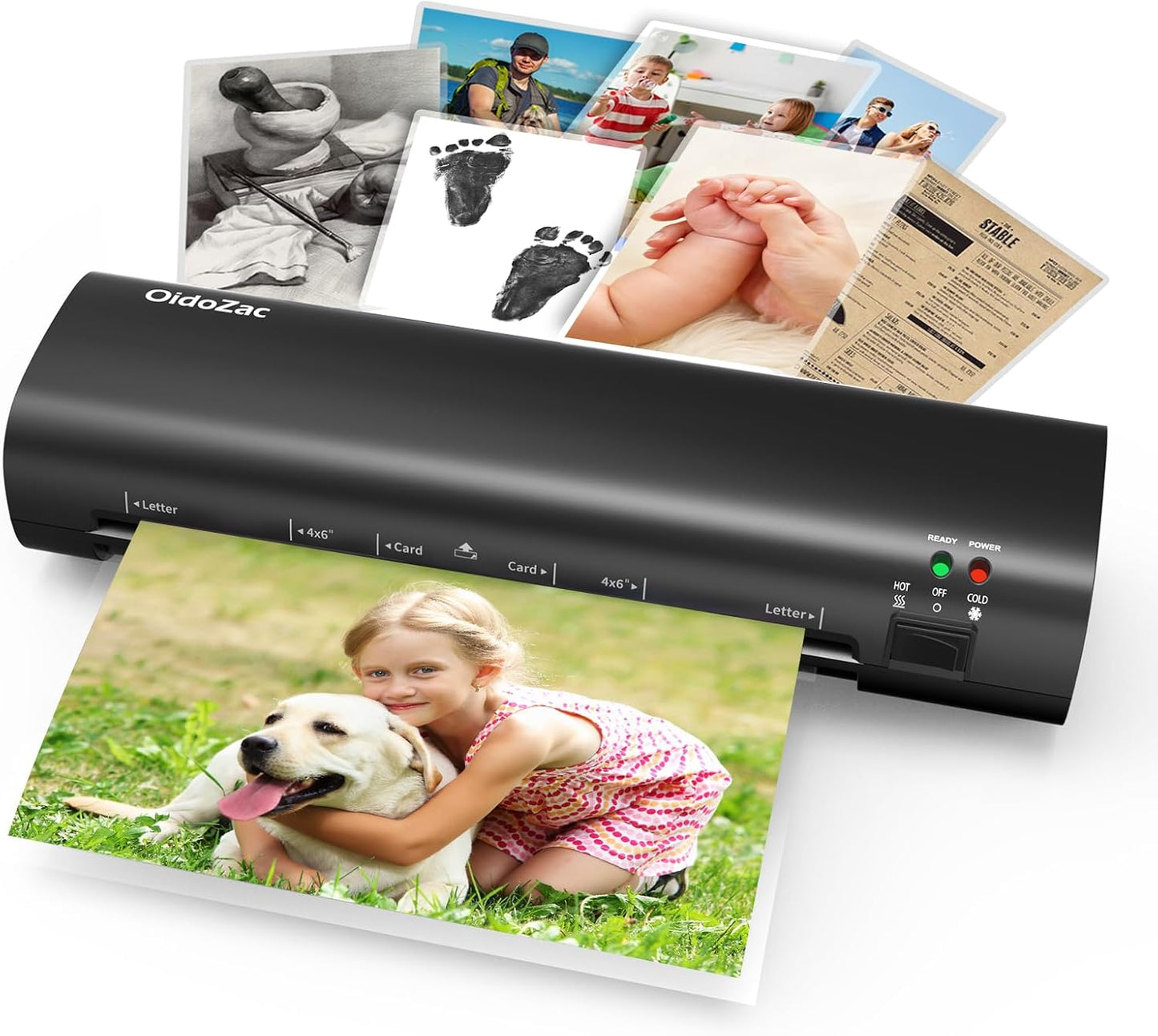 Compact Never-Jam 9 Laminator for Home & Office