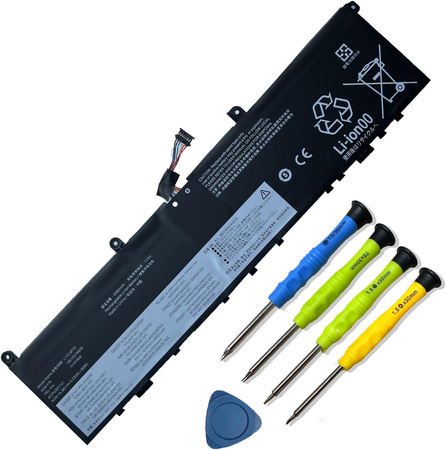 L17C4P72 Laptop Battery Replacement for Lenovo ThinkPad Series
