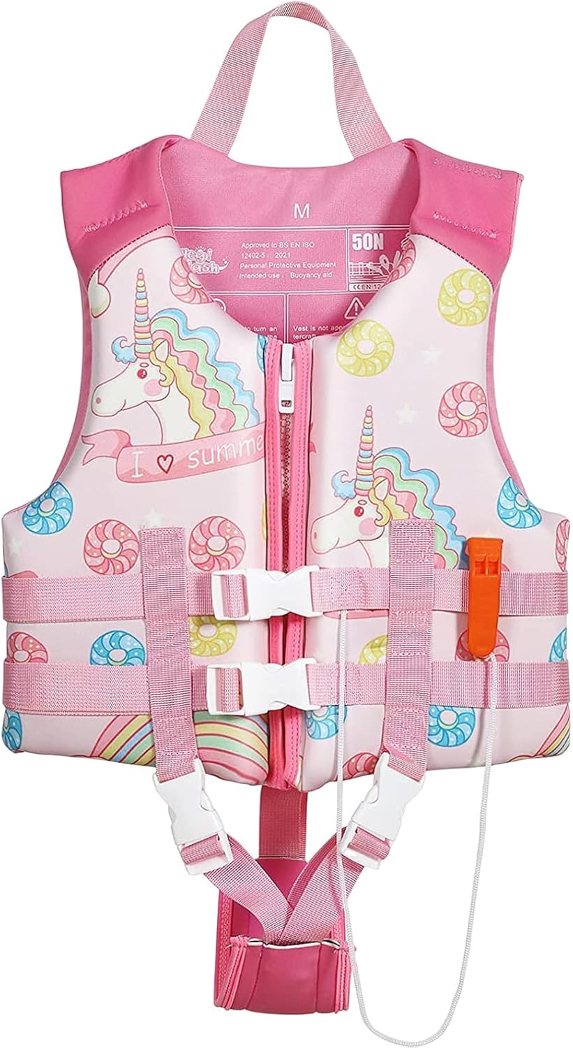HeySplash Toddler Swim Vest for Safe and Fun Water Play