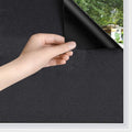 Static Cling Total Blackout Privacy Window Film - 100% Light Blocking