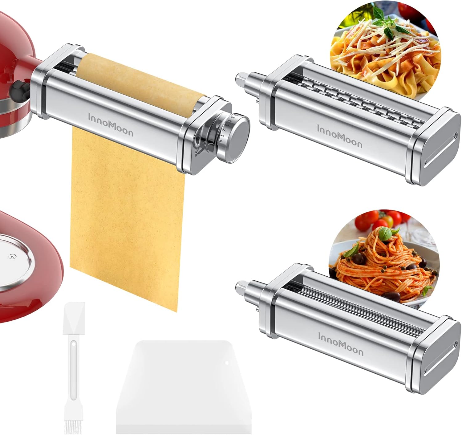 InnoMoon Stainless Steel Pasta Maker Set