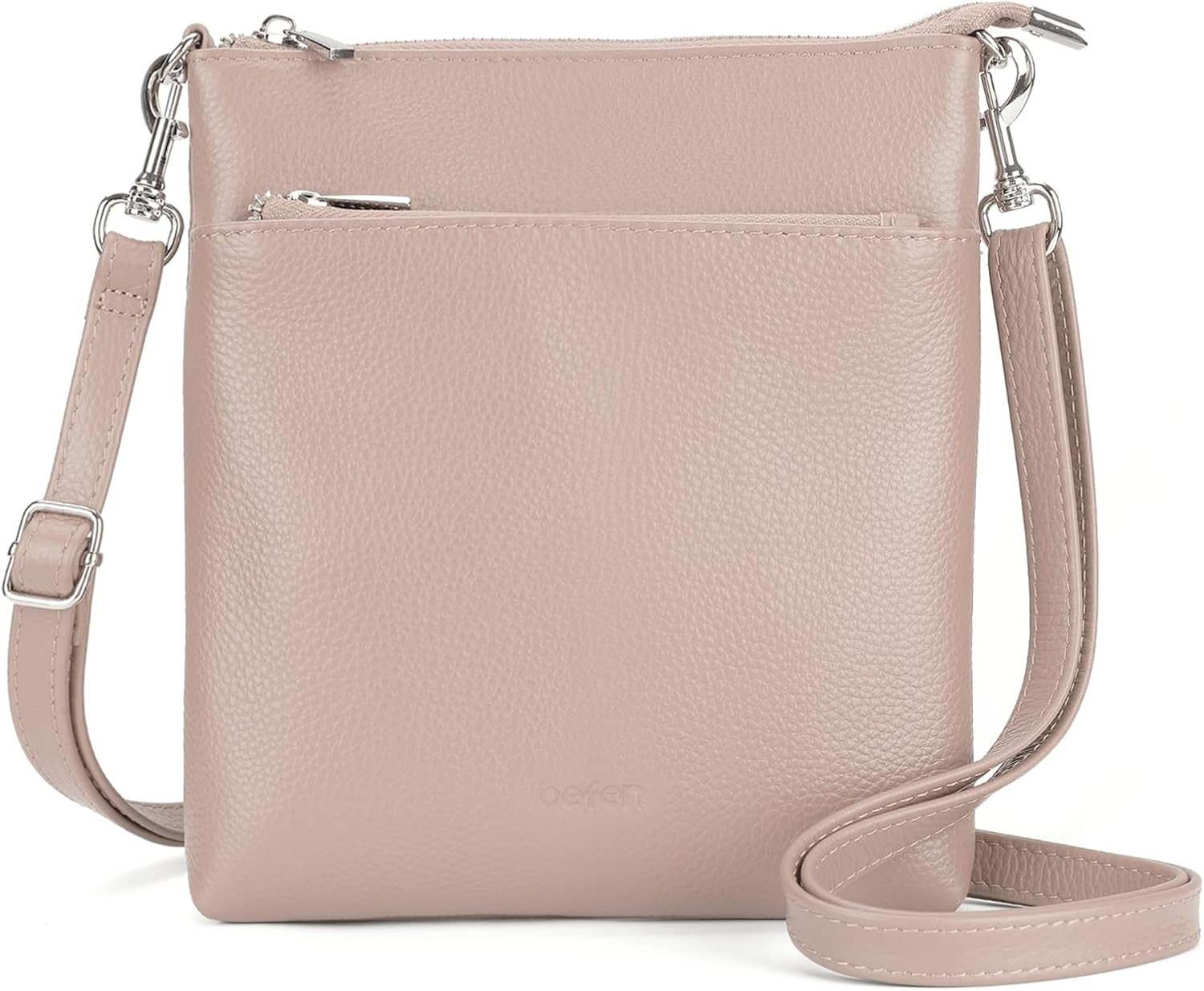 Befen Genuine Leather Small Crossbody Purses for Women Travel