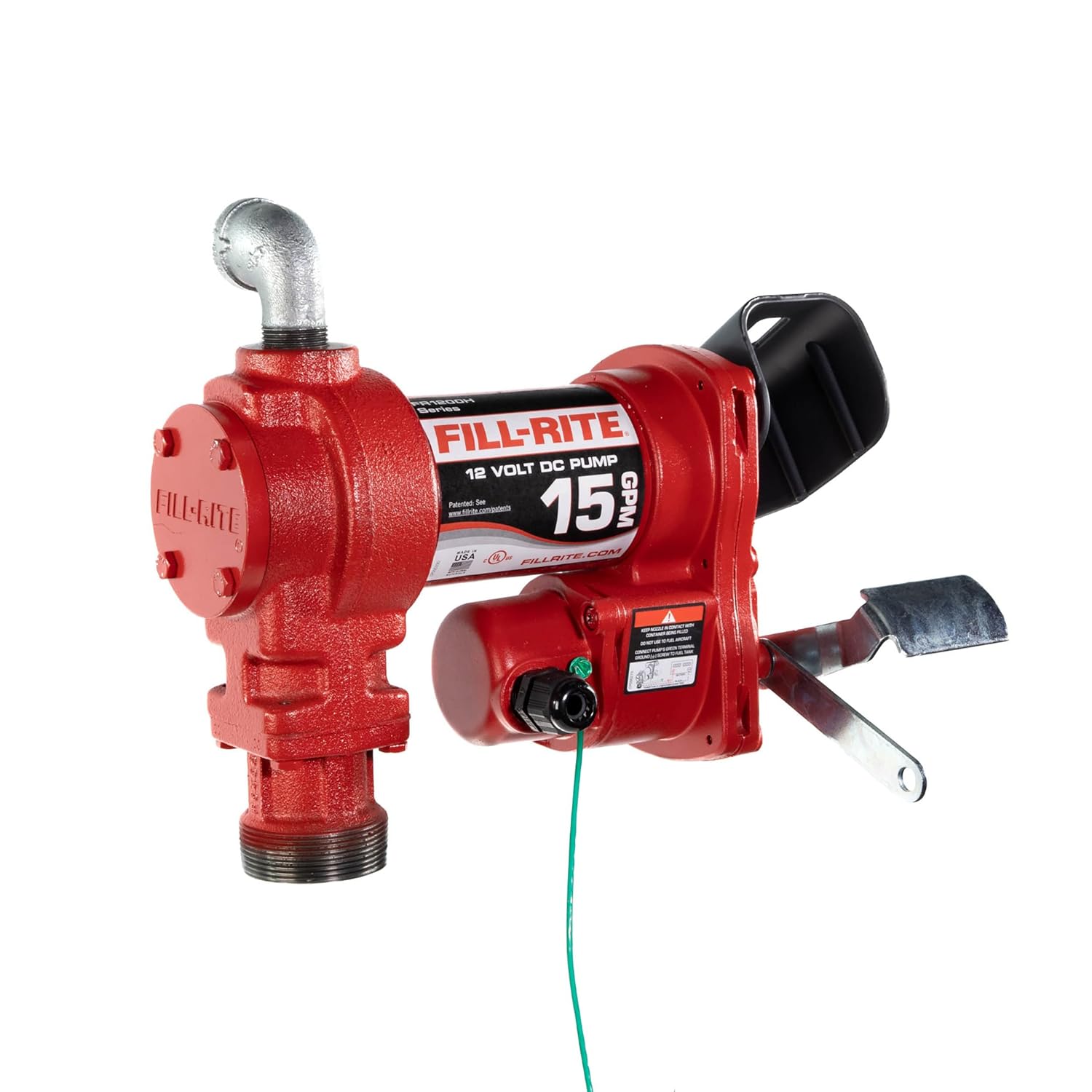 Fill-Rite FR1204H 12 V Fuel Transfer Pump for Gasoline & Diesel