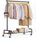 Heavy Duty Clothing Rack 43in Wide Rolling Garment Rack - Extra