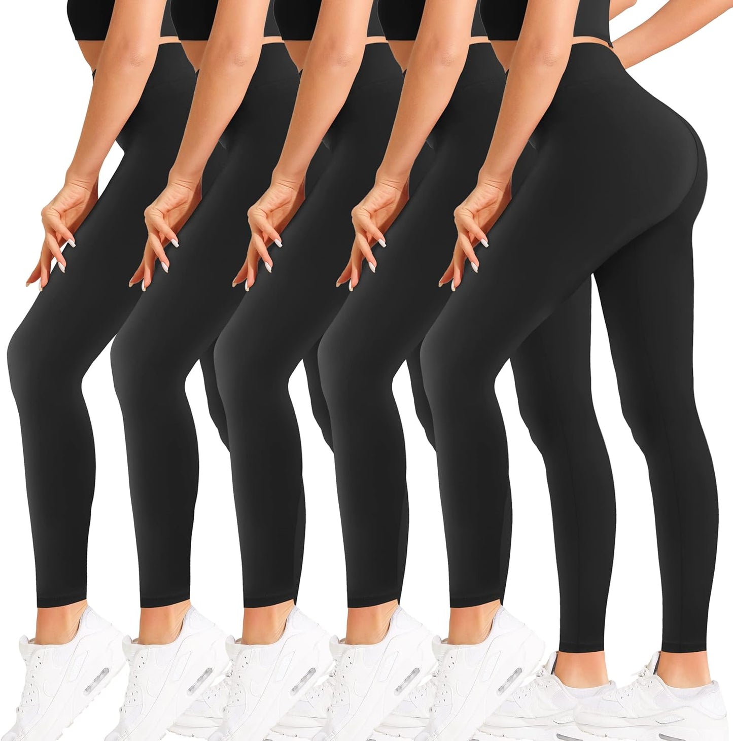 Natural Feelings High Waisted Leggings for Women - Ultra Soft