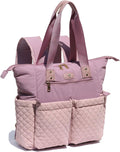 Diaper Tote Bag Totepack Backpack 2 in 1 - Large Capacity & Insulated