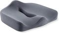 Ergonomic Seat Cushion for Tailbone Pressure Relief - Memory Foam