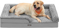 Feandrea Orthopaedic Dog Bed for Large Dogs - Supportive Waterproof