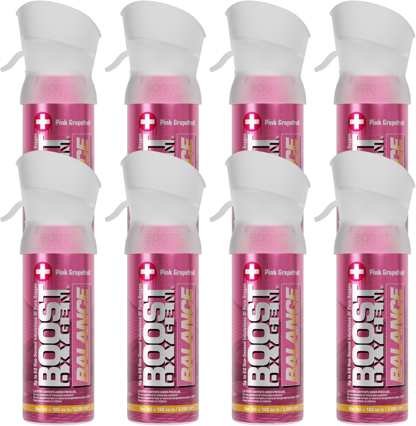 Boost Oxygen Pocket Size BALANCE Pink Grapefruit Aroma Canister