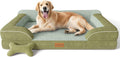 Extra Large Dog Bed Orthopedic with Cooling Gel Memory Foam - 42in XL