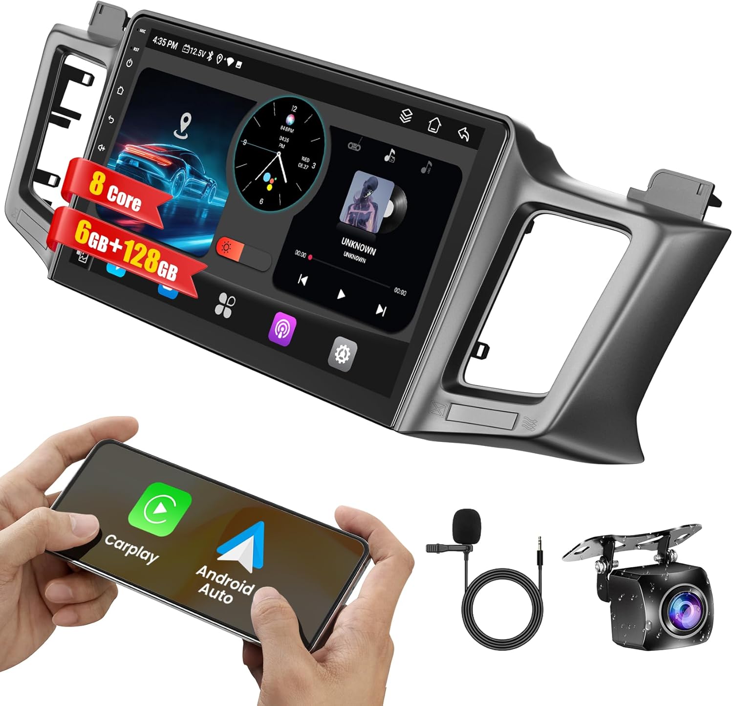 8 Core 6GB+128GB Car Radio for Toyota RAV4 2013-2018 Review