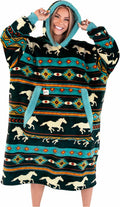 Oversized Blanket Hoodie for Women and Men - One Size Fits All Cozy